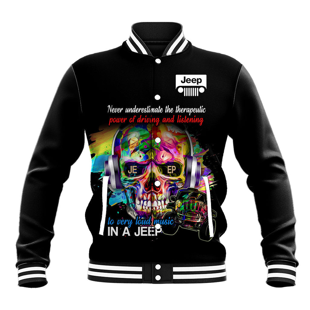 jeep-skull-color-splash-music-baseball-jacket-black-vibes