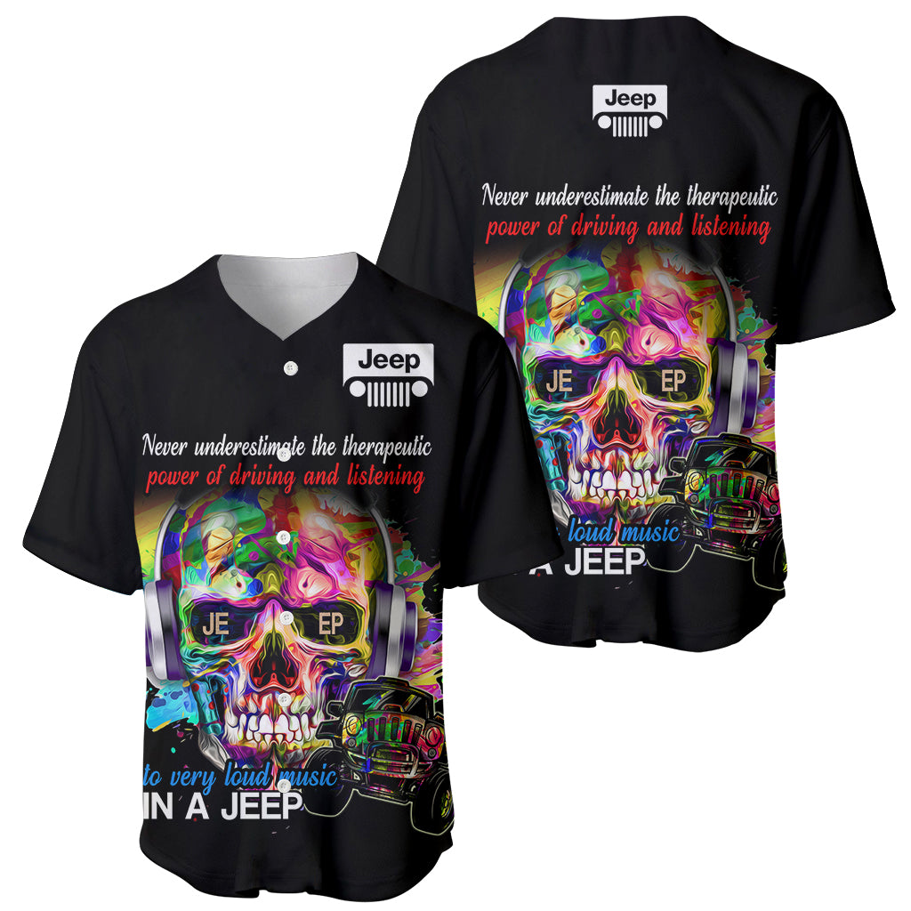 jeep-skull-color-splash-music-baseball-jersey-black-vibes