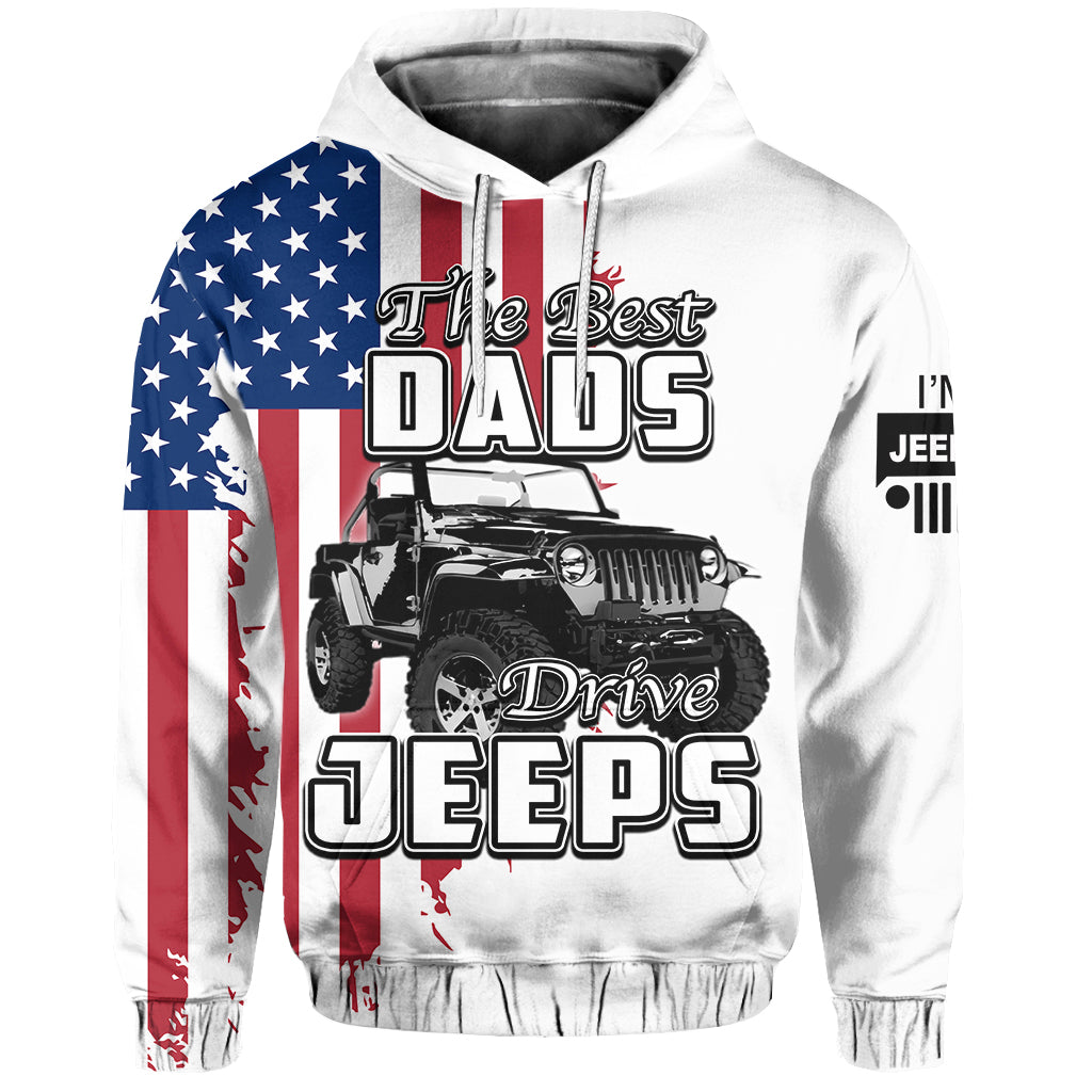 custom-personalised-father-day-hoodie-jeep-dad-no1-white-style