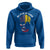 Colombian American Skull Hoodie My Home My Blood Flags