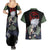 Hatake Kakashi - Sharingan Eyes Couples Matching Summer Maxi Dress and Hawaiian Shirt