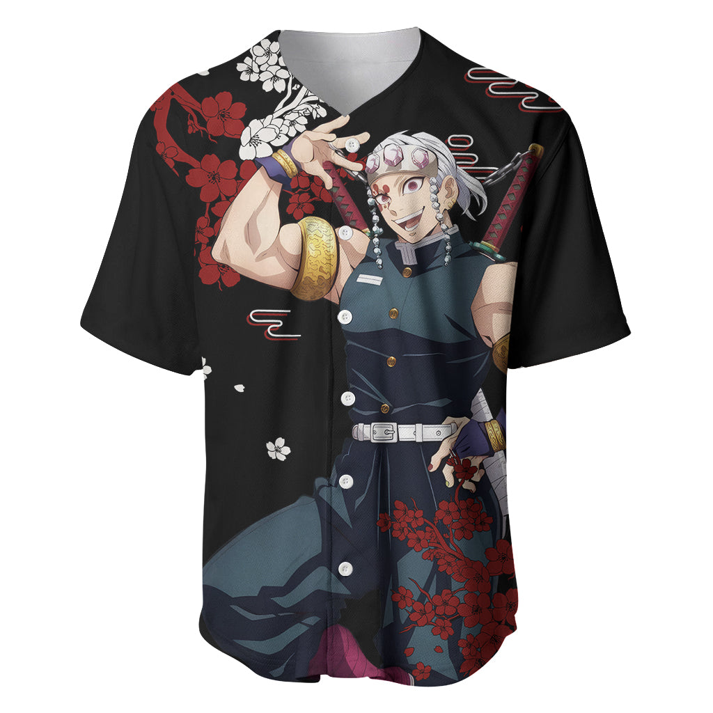 Tengen Uzui Anime Japan Style Baseball Jersey