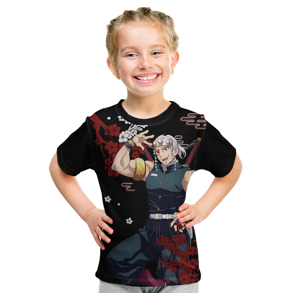 Tengen Uzui Anime Japan Style Kid T Shirt