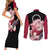 Sakura Haruno - Naruto Anime Couples Matching Short Sleeve Bodycon Dress and Long Sleeve Button Shirt