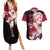 Sakura Haruno - Naruto Anime Couples Matching Summer Maxi Dress and Hawaiian Shirt