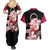 Sakura Haruno - Naruto Anime Couples Matching Summer Maxi Dress and Hawaiian Shirt