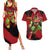 Cell Max Super - Dragon Ball Couples Matching Summer Maxi Dress and Hawaiian Shirt