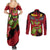 Cell Max Super - Dragon Ball Couples Matching Summer Maxi Dress and Long Sleeve Button Shirt