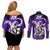 Frieza - Dragon Ball Couples Matching Off Shoulder Short Dress and Long Sleeve Button Shirt