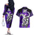 Frieza - Dragon Ball Couples Matching Off The Shoulder Long Sleeve Dress and Hawaiian Shirt