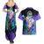 Future Trunks - Dragon Ball Couples Matching Summer Maxi Dress and Hawaiian Shirt