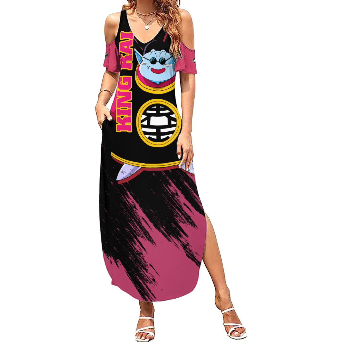 King Kai - Dragon Ball Summer Maxi Dress