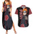 Pain Akatsuki - Naruto Anime Couples Matching Summer Maxi Dress and Hawaiian Shirt