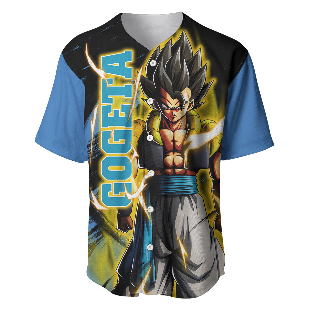 Gogeta - Dargon Ball Baseball Jersey