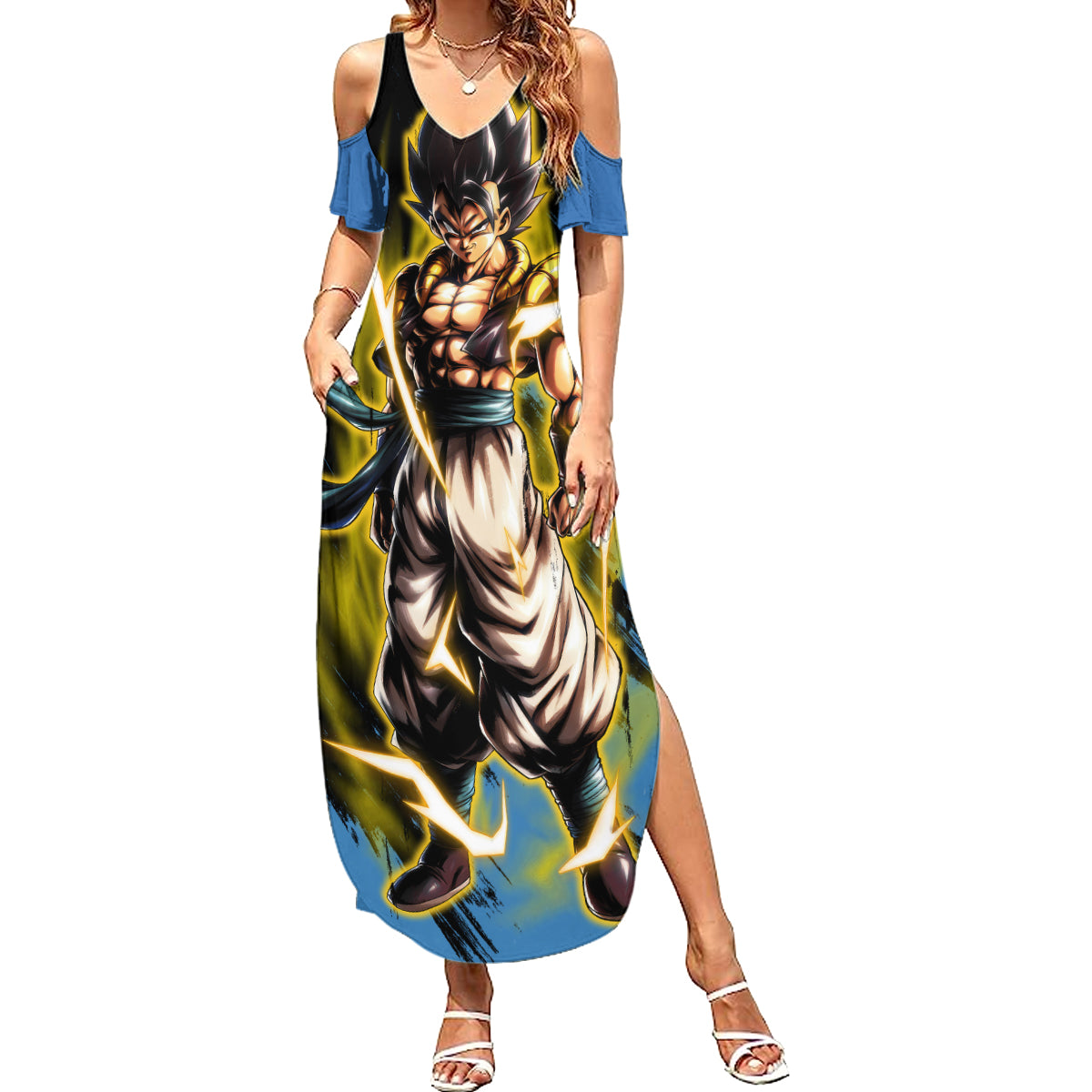 Gogeta - Dargon Ball Summer Maxi Dress