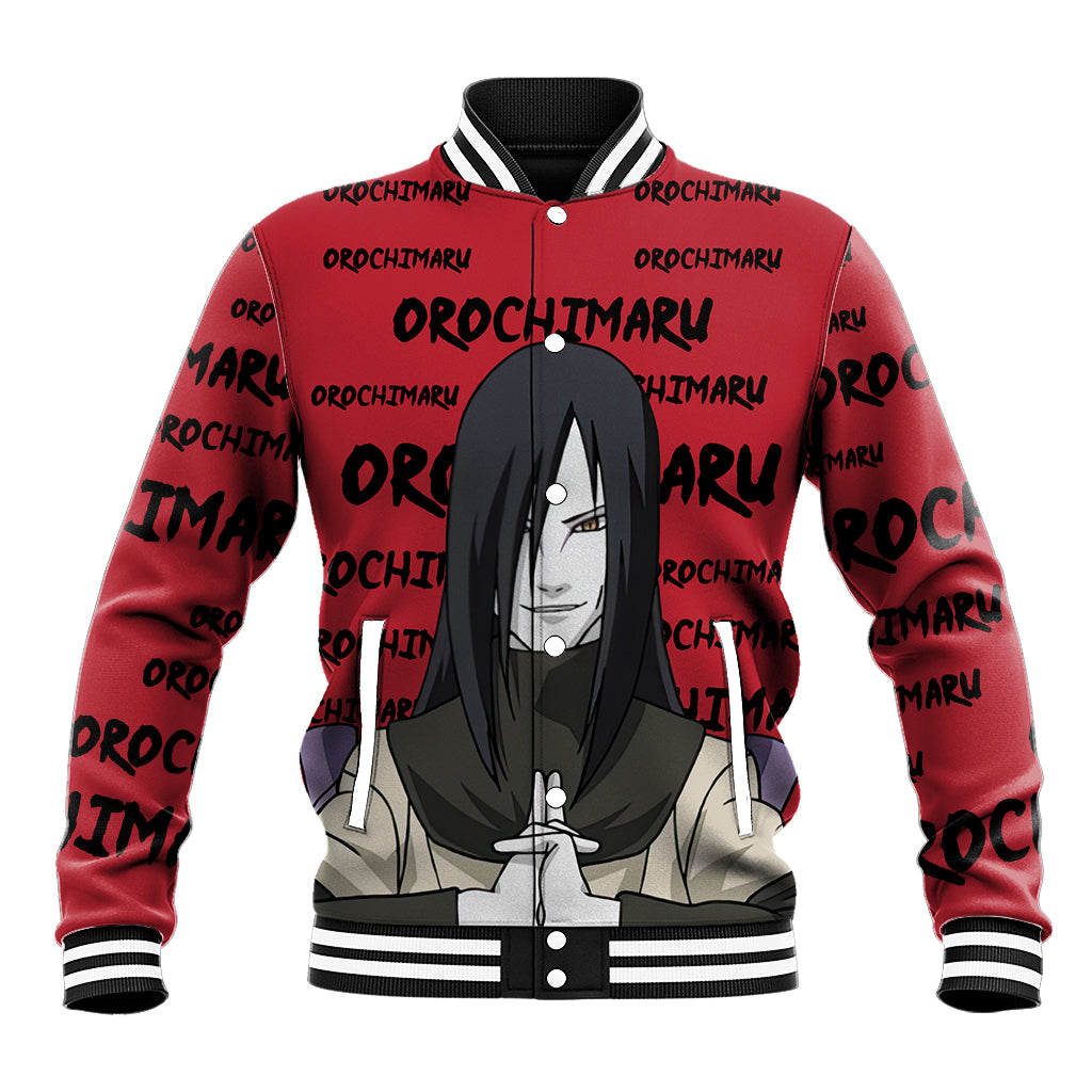 Orochimaru Anime Style Manga Baseball Jacket