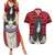 Orochimaru Anime Style Manga Couples Matching Summer Maxi Dress and Hawaiian Shirt