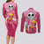 Donquixote Doflamingo Couples Matching Long Sleeve Bodycon Dress and Long Sleeve Button Shirt One Piece