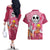 Donquixote Doflamingo Couples Matching Off The Shoulder Long Sleeve Dress and Hawaiian Shirt One Piece