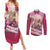 Donquixote Doflamingo Couples Matching Summer Maxi Dress and Long Sleeve Button Shirt One Piece