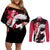 Satoru Gojo Couples Matching Off Shoulder Short Dress and Long Sleeve Button Shirt Jujutsu Kaisen Anime