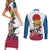 Minato Namikaze Couples Matching Short Sleeve Bodycon Dress and Long Sleeve Button Shirt Naruto