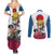 Minato Namikaze Couples Matching Summer Maxi Dress and Long Sleeve Button Shirt Naruto