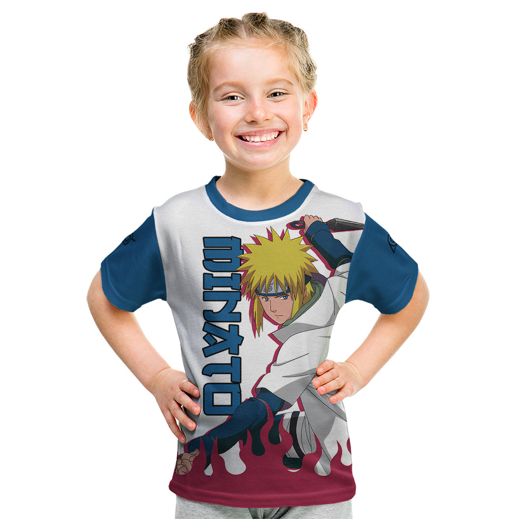 Minato Namikaze Kid T Shirt Naruto