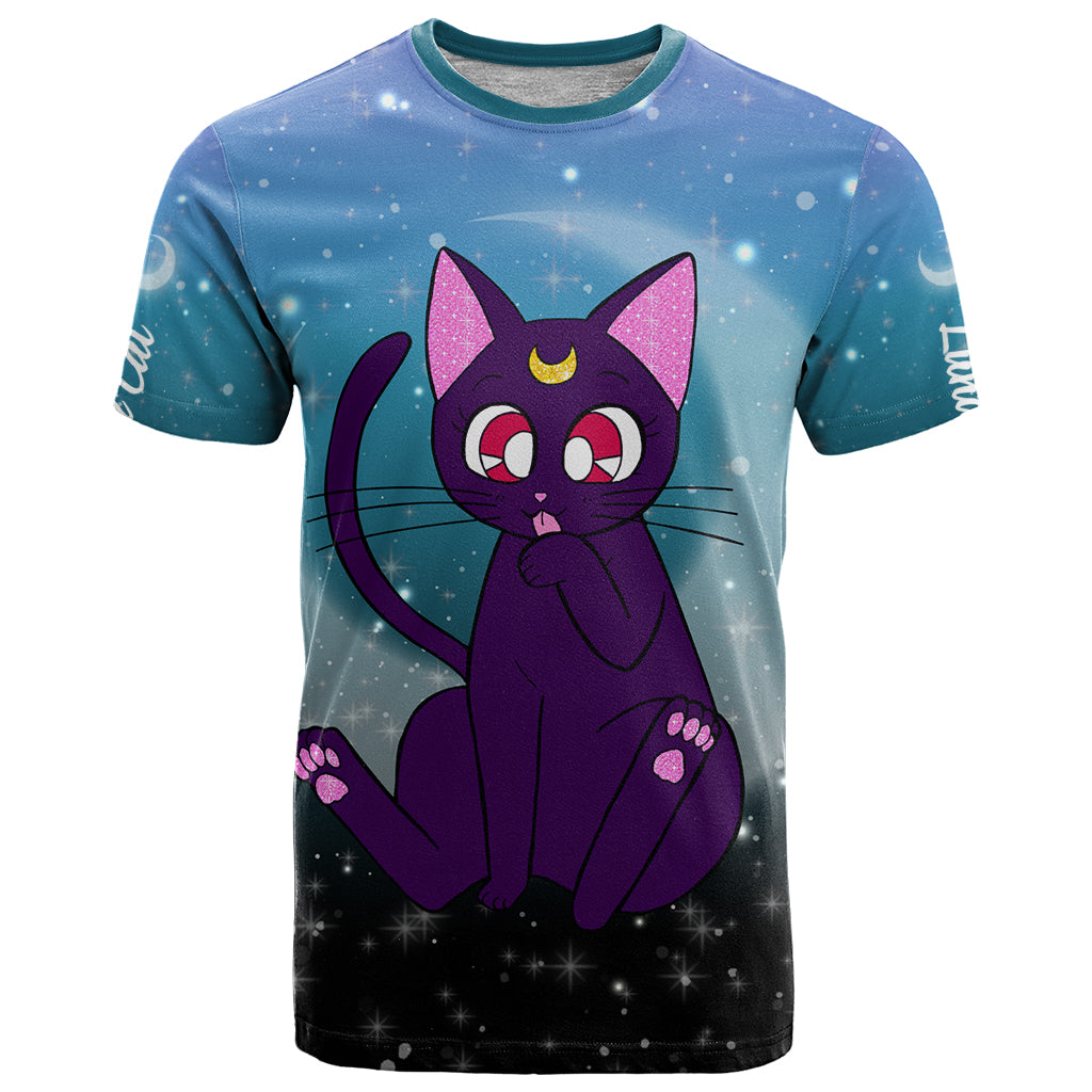 Luna Cat - Sailor Moon T Shirt