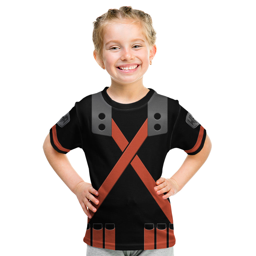 Musketeer Katsuki Bakugo - Anime Kid T Shirt