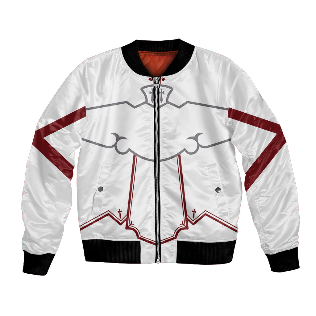 Asuna Yuuki Uniform Bomber Jacket Sword Art Online