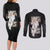 Near - Death Note Couples Matching Long Sleeve Bodycon Dress and Long Sleeve Button Shirt Anime Style