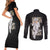 Near - Death Note Couples Matching Short Sleeve Bodycon Dress and Long Sleeve Button Shirt Anime Style