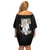 Near - Death Note Off Shoulder Short Dress Anime Style