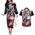 Eto Couples Matching Off The Shoulder Long Sleeve Dress and Hawaiian Shirt Tokyo Ghoul