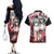 Eto Couples Matching Off The Shoulder Long Sleeve Dress and Hawaiian Shirt Tokyo Ghoul