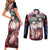 Eto Couples Matching Short Sleeve Bodycon Dress and Long Sleeve Button Shirt Tokyo Ghoul