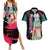 Nelliel Tu Odelschwanck Nel Tu Couples Matching Summer Maxi Dress and Hawaiian Shirt Bleach