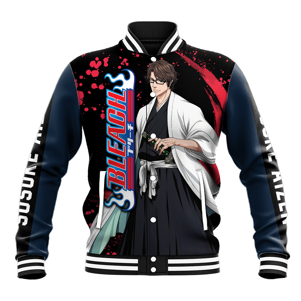 Sosuke Aizen Baseball Jacket Bleach