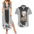 Monkey D Luffy Nika Gear 5 - One Piece Couples Matching Summer Maxi Dress and Hawaiian Shirt Japan Anime Style