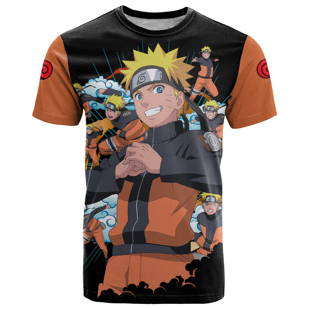 Uzumaki Shadow Clone Jutsu - Naruto T Shirt Anime Style