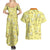 Ninetales Couples Matching Summer Maxi Dress and Hawaiian Shirt Pattern Style