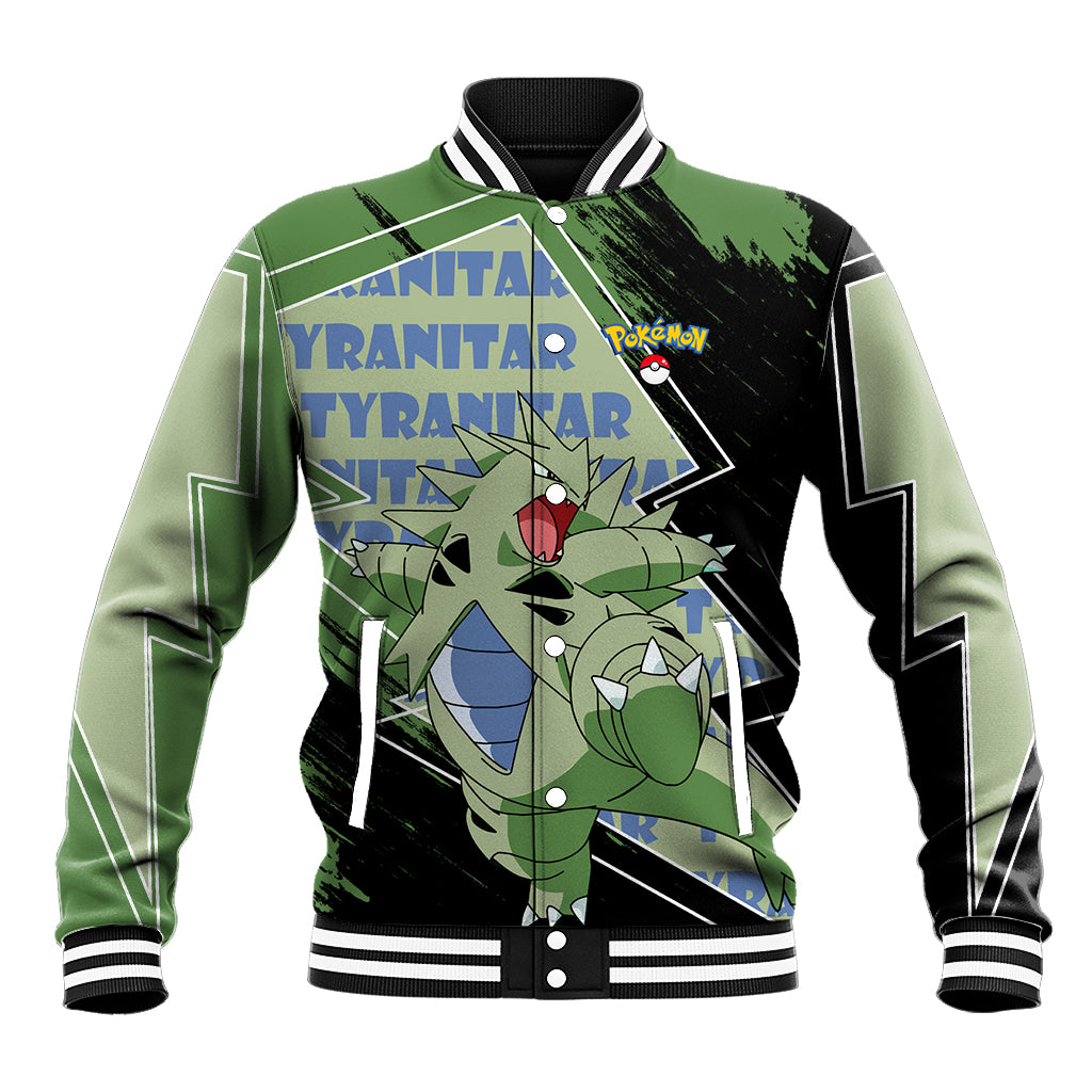 Tyranitar Baseball Jacket Pattern Style