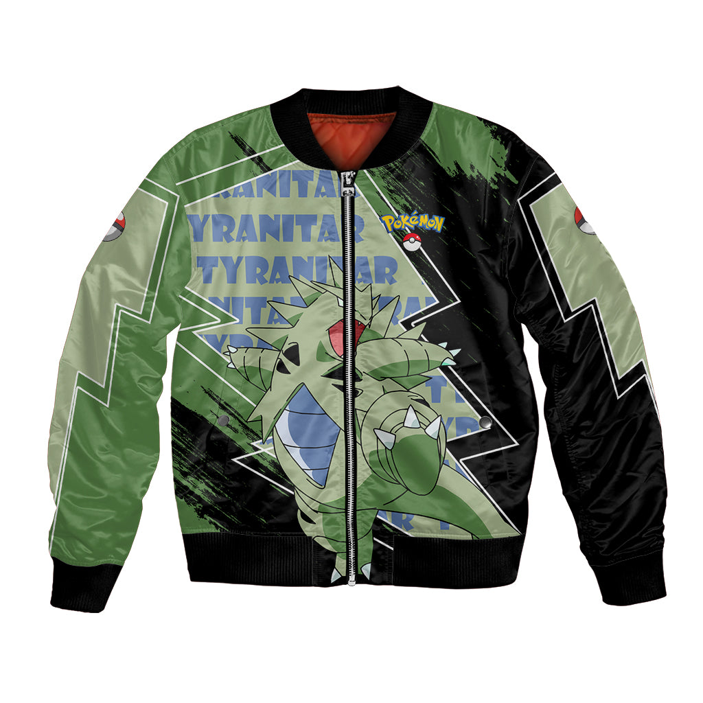 Tyranitar Bomber Jacket Pattern Style