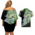 Tyranitar Couples Matching Off Shoulder Short Dress and Hawaiian Shirt Pattern Style