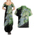 Tyranitar Couples Matching Summer Maxi Dress and Hawaiian Shirt Pattern Style