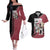 Gaara Couples Matching Off The Shoulder Long Sleeve Dress and Hawaiian Shirt Anime Mix Manga