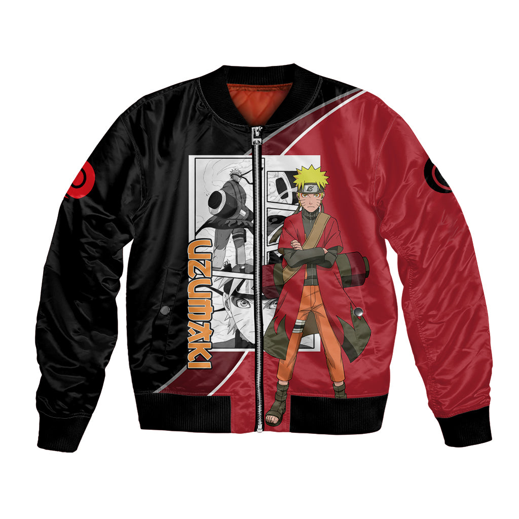 Nrt Uzumaki Sage Bomber Jacket Mix Manga