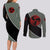 Kakashi - Naruto Couples Matching Long Sleeve Bodycon Dress and Long Sleeve Button Shirt Anime Mix Manga Style