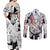 Itadori Yuji and Sukuna - Jujutsu Kaisen Couples Matching Off Shoulder Maxi Dress and Long Sleeve Button Shirt Anime Japan Style